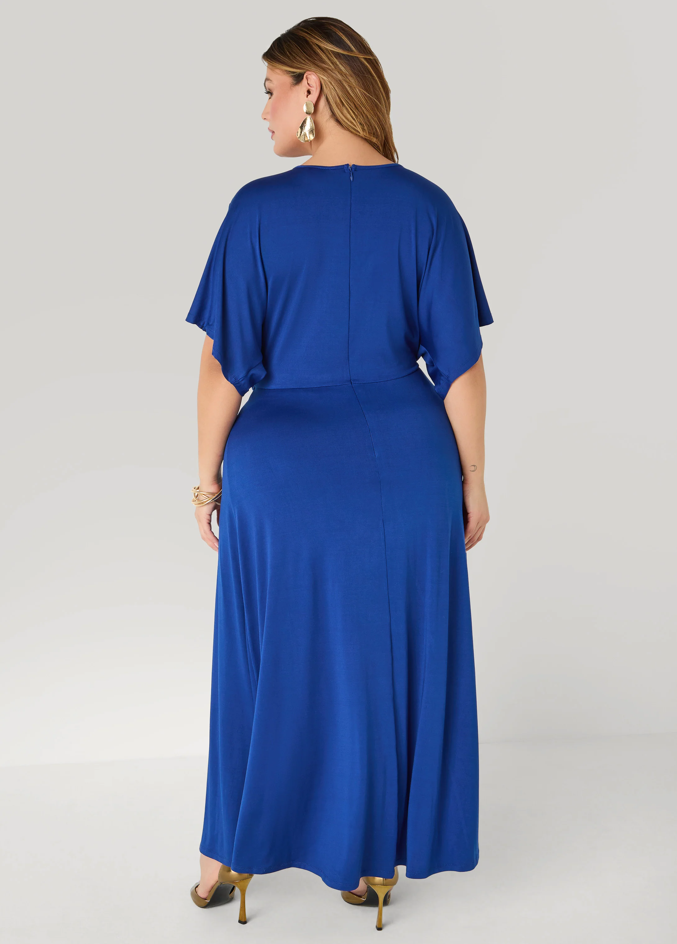 Embellished Gathered Maxi Dress - Image 2
