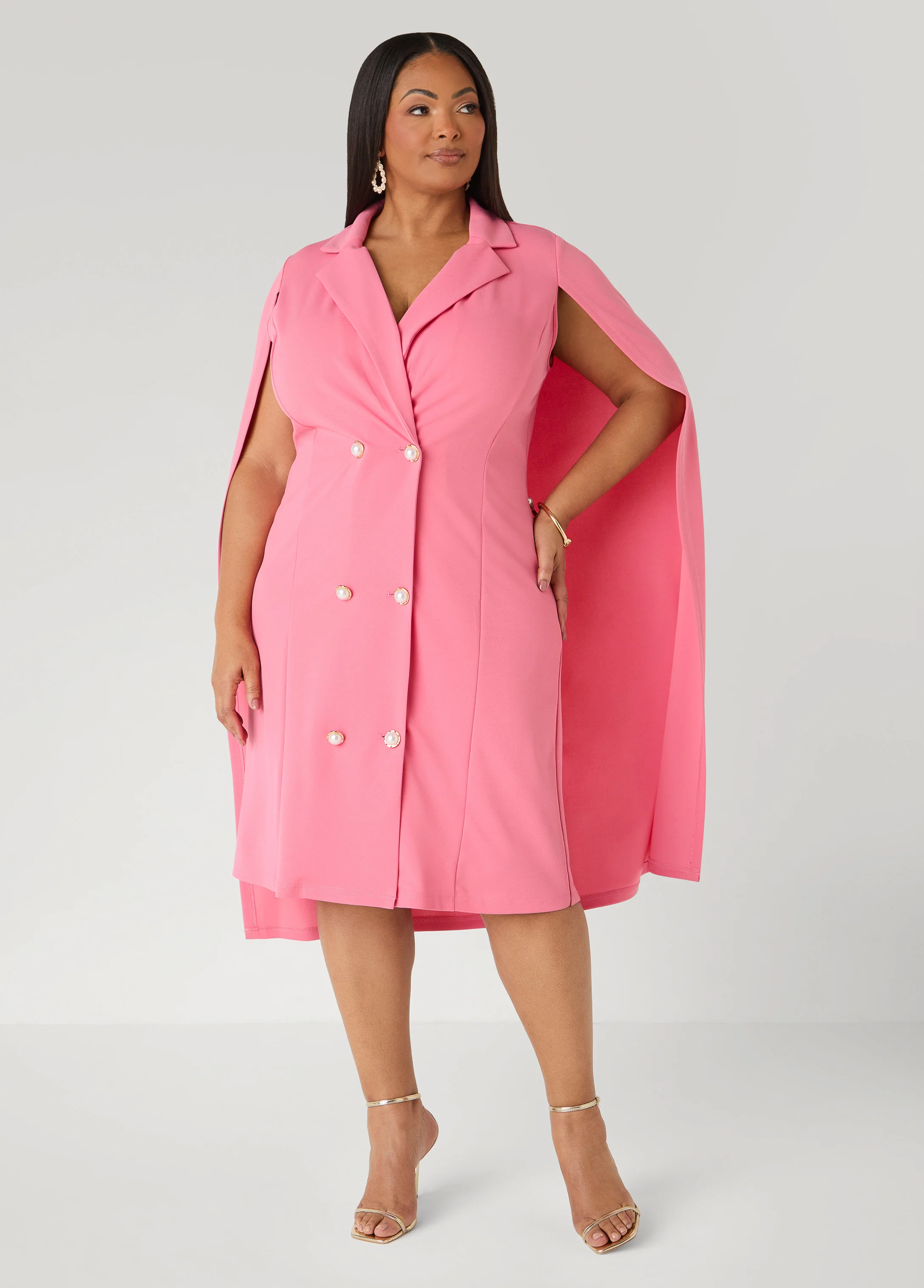 Cape Blazer Dress - Image 10