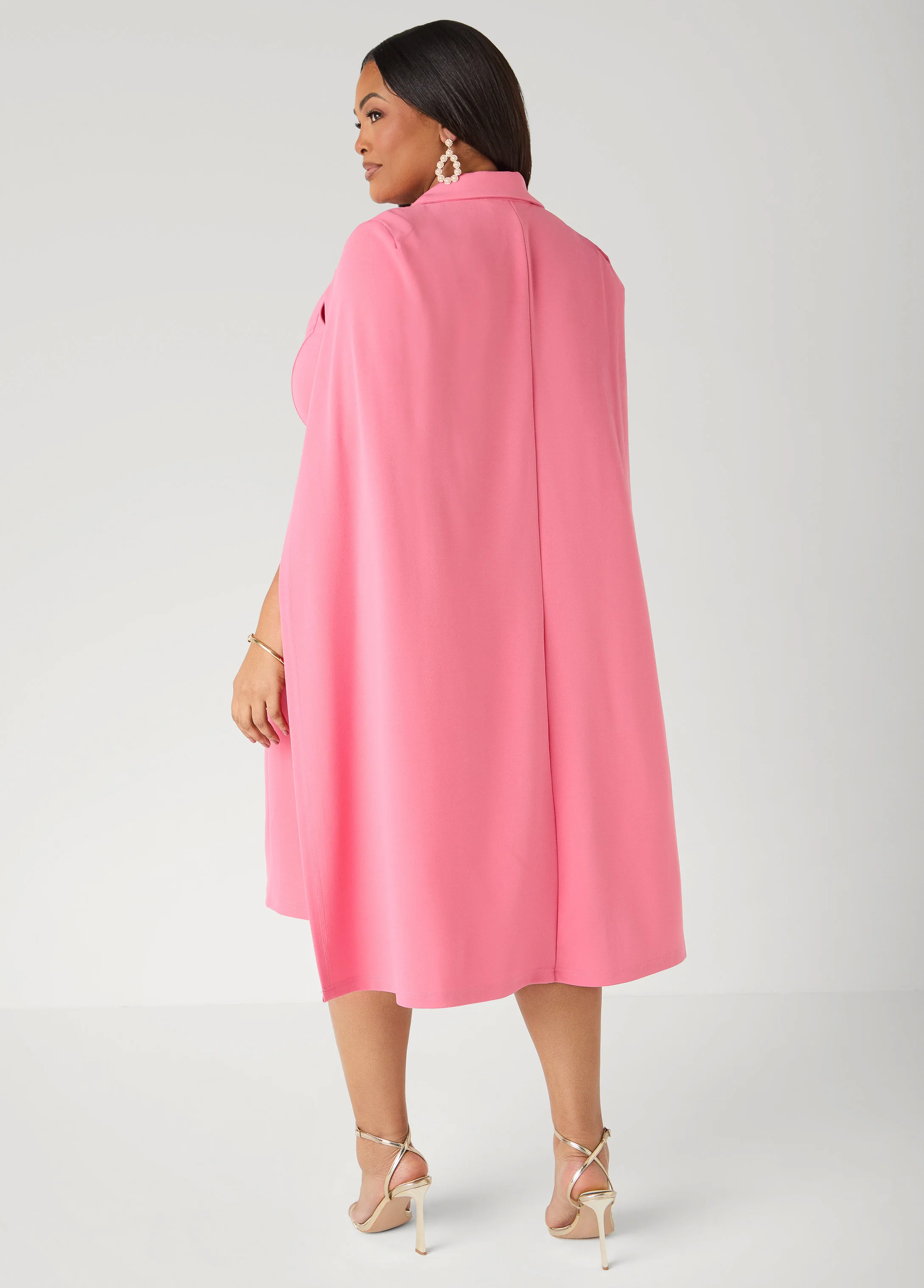 Cape Blazer Dress - Image 11