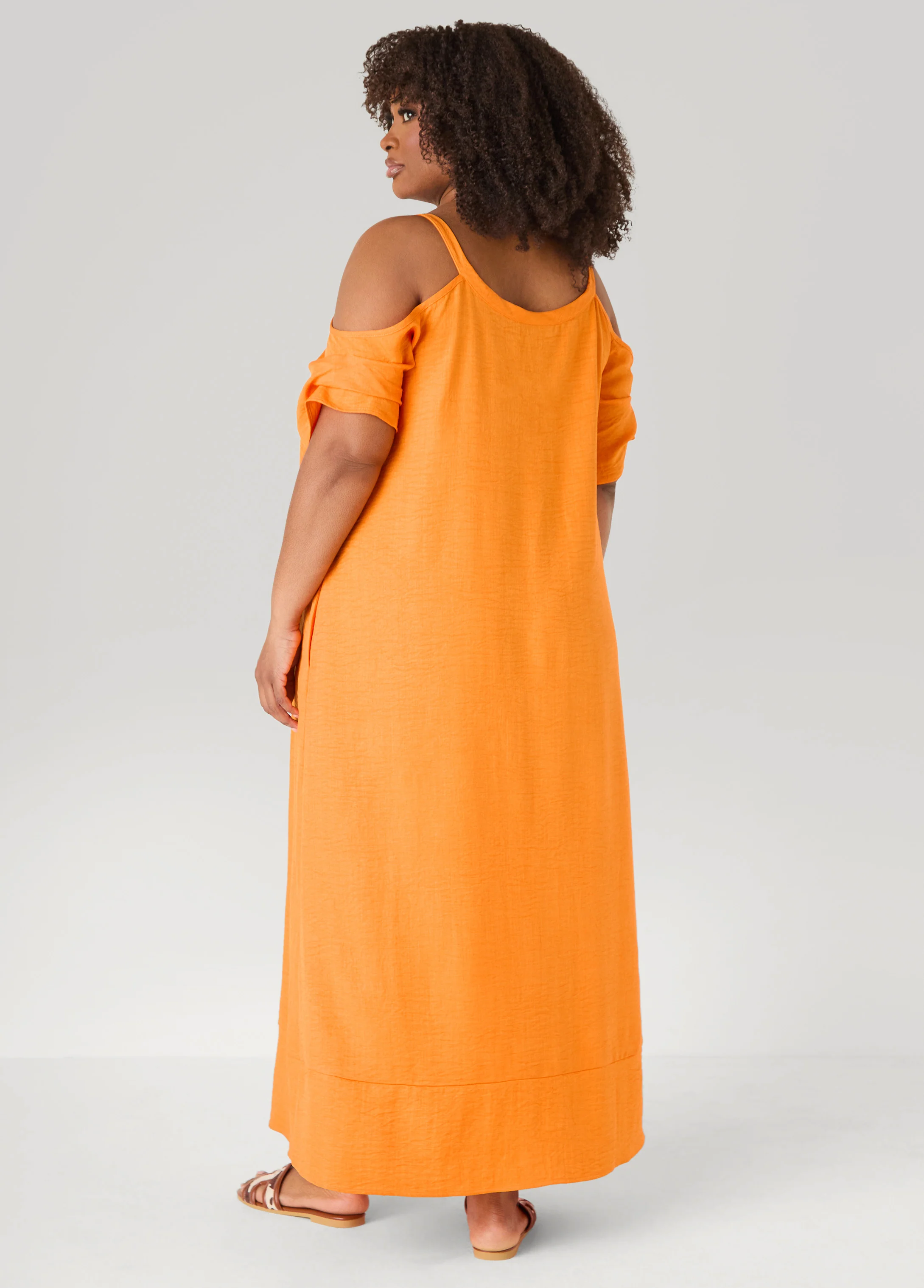 Cold Shoulder Maxi Dress - Image 6