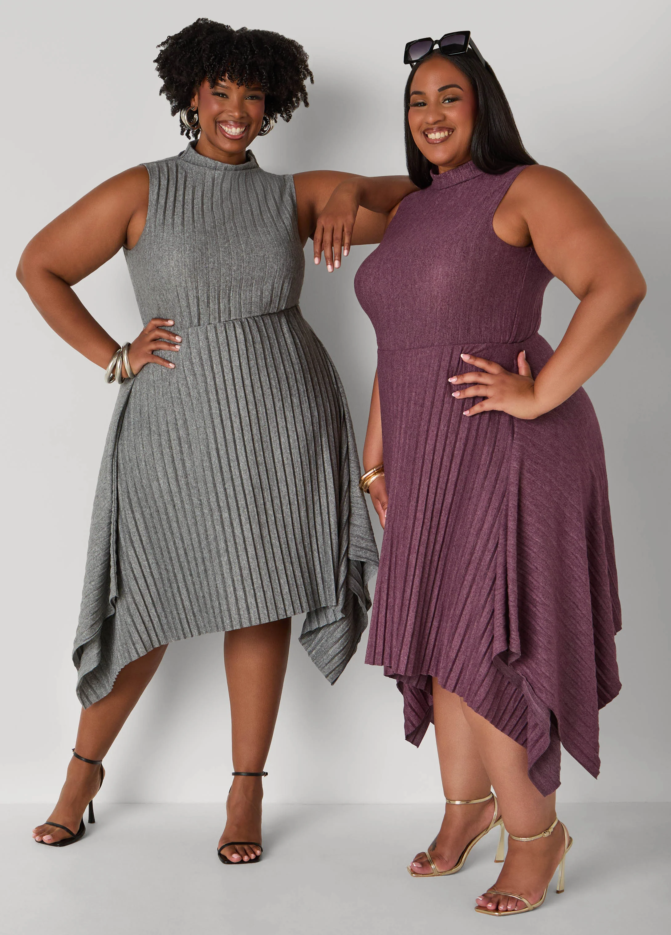 Asymmetric Pleated Skirt - Image 5
