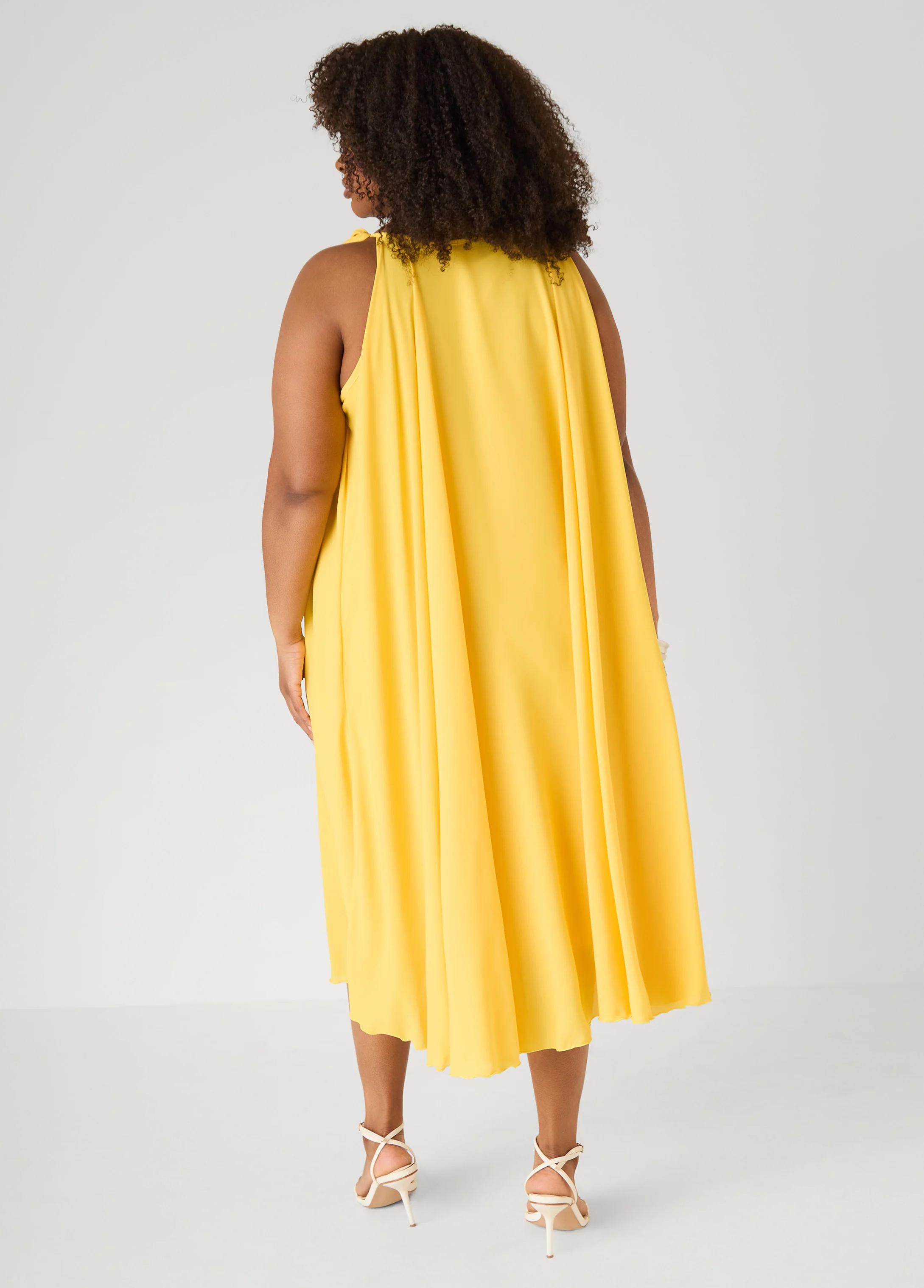 Rosette Midi Dress - Image 6