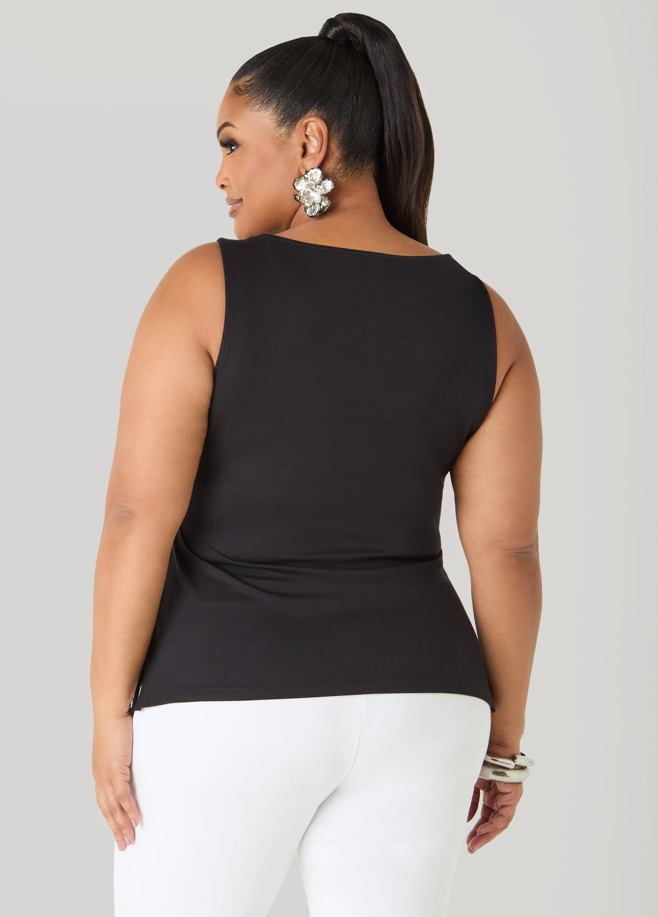 Ruched Ponte Top - Image 6