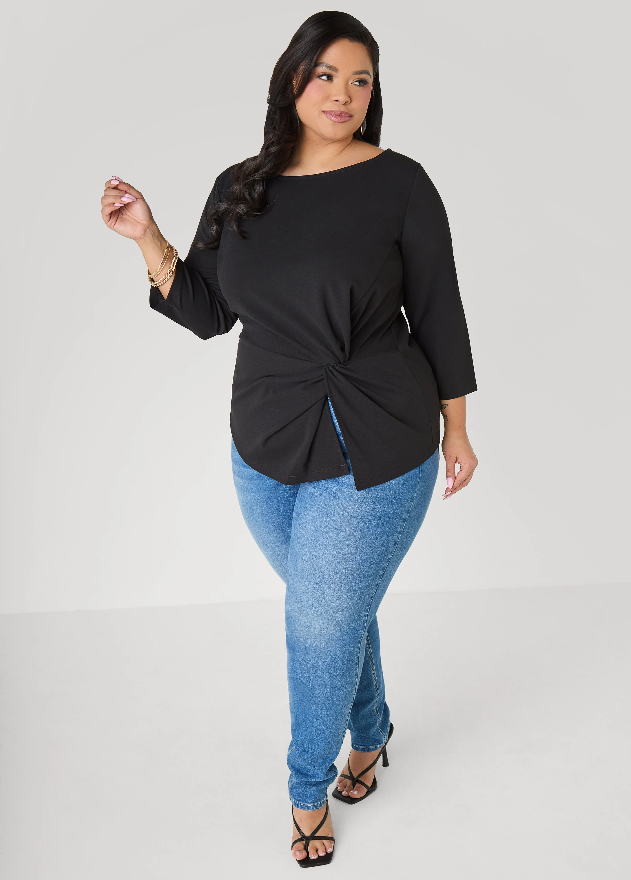 Knotted Boat Neck Top - Image 10