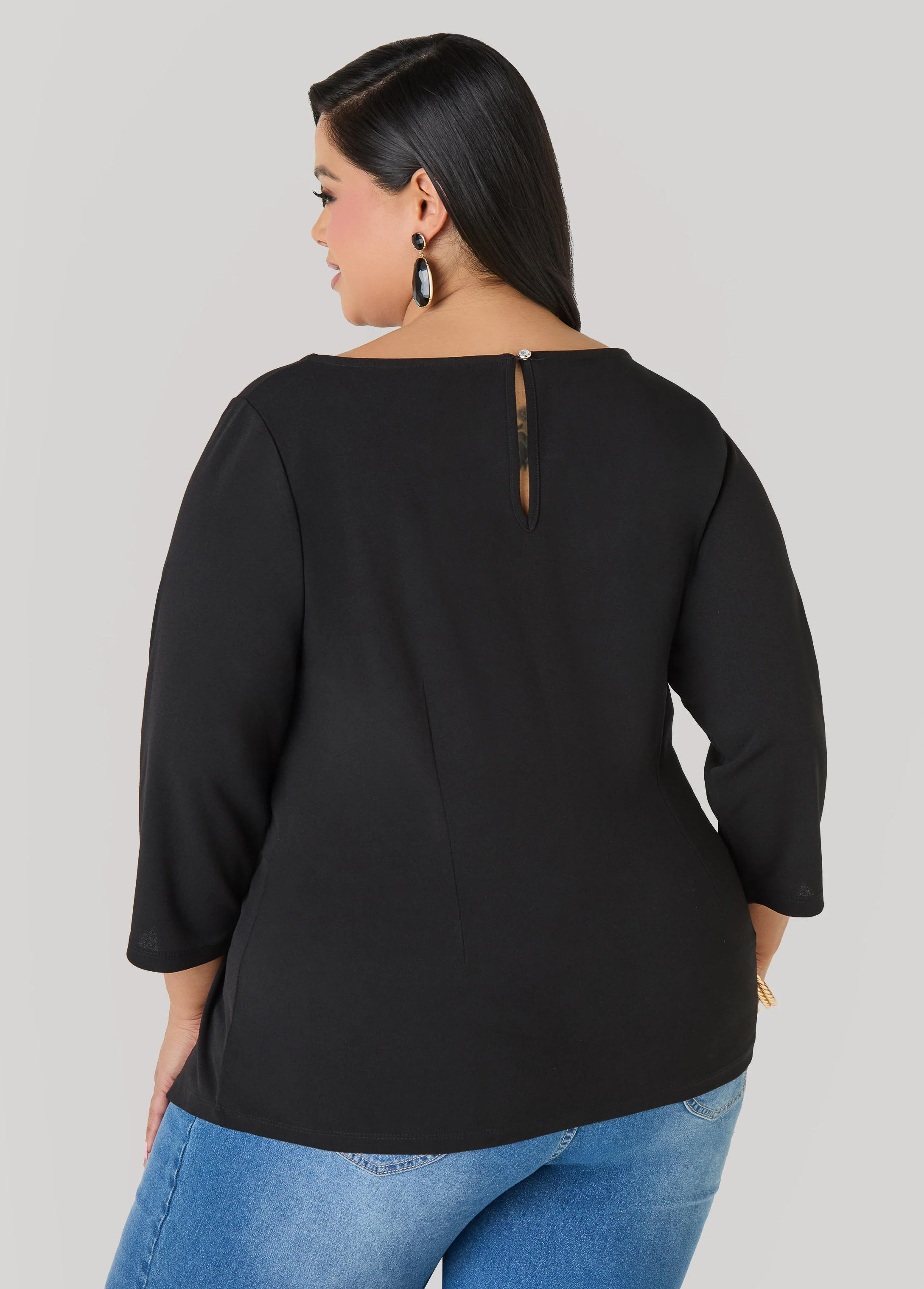 Knotted Boat Neck Top - Image 9