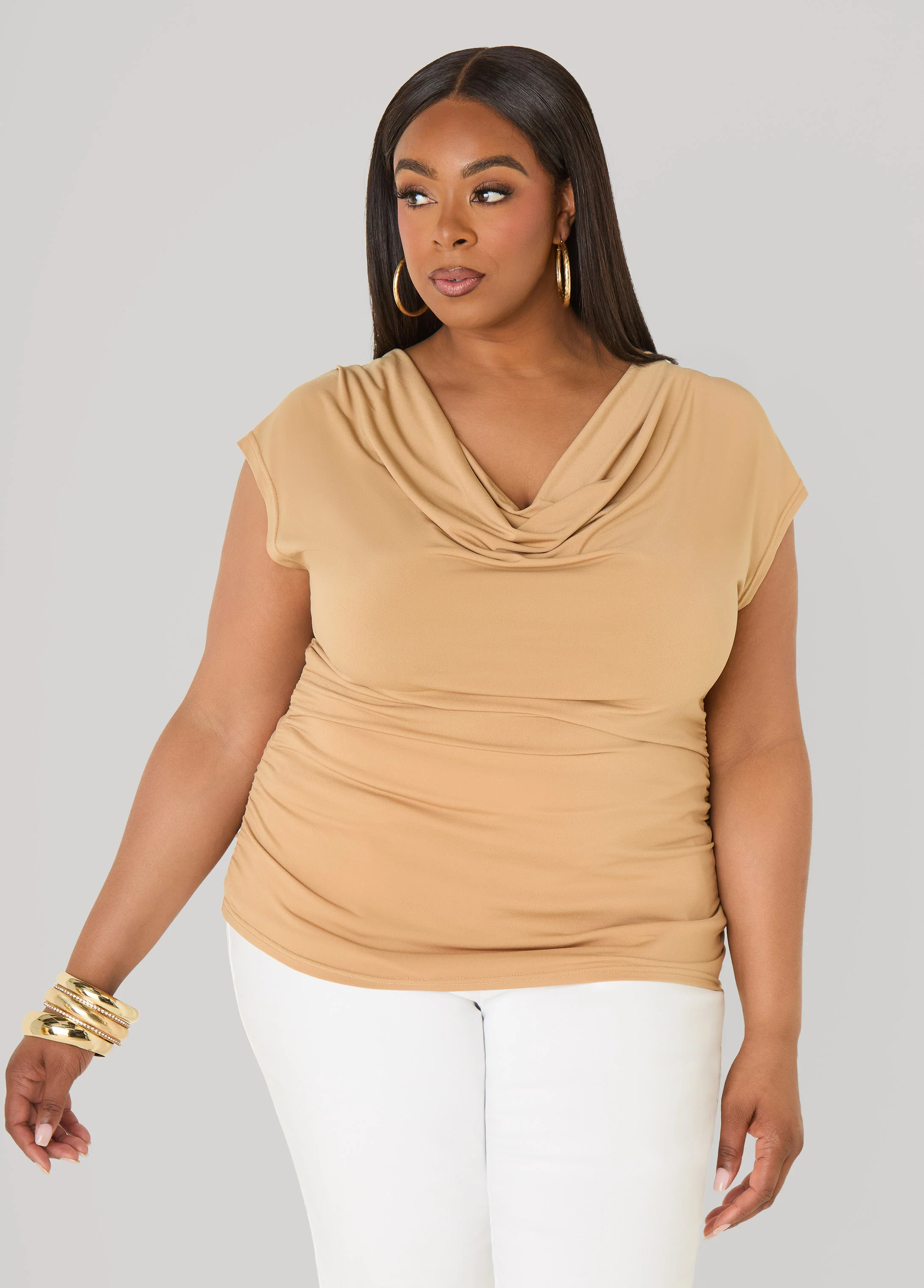 Cowl Neck Top - Image 15