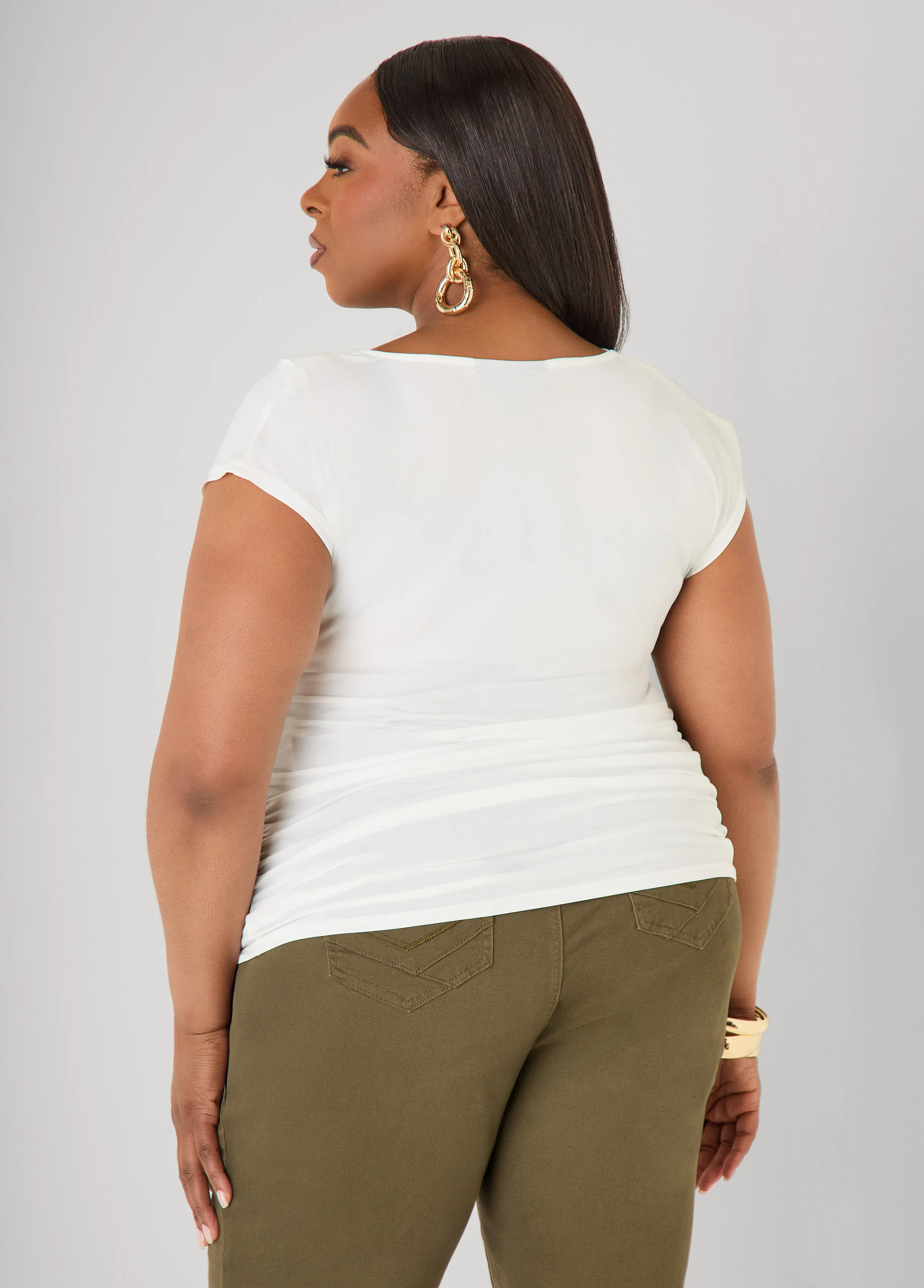 Cowl Neck Top - Image 2
