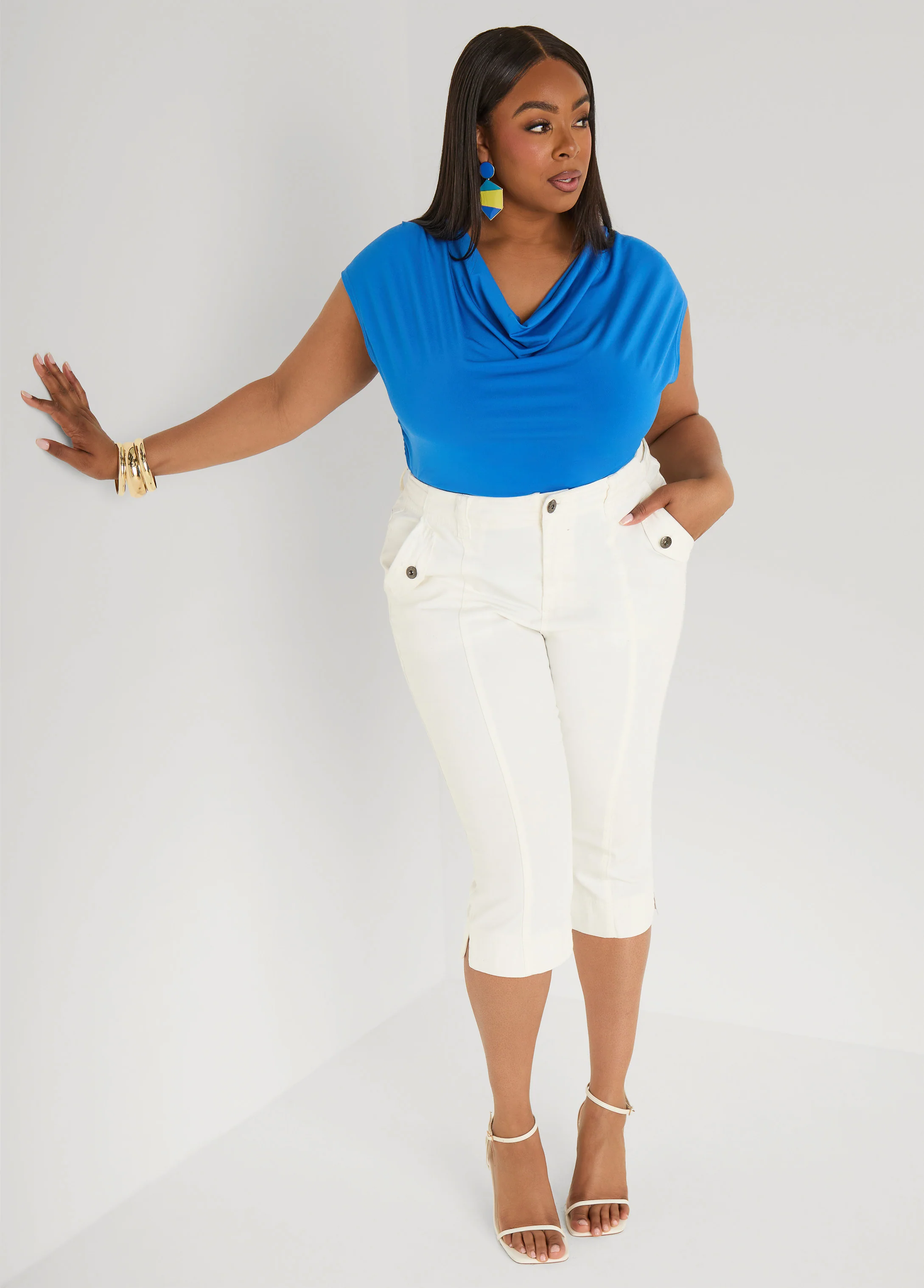 Cowl Neck Top - Image 7