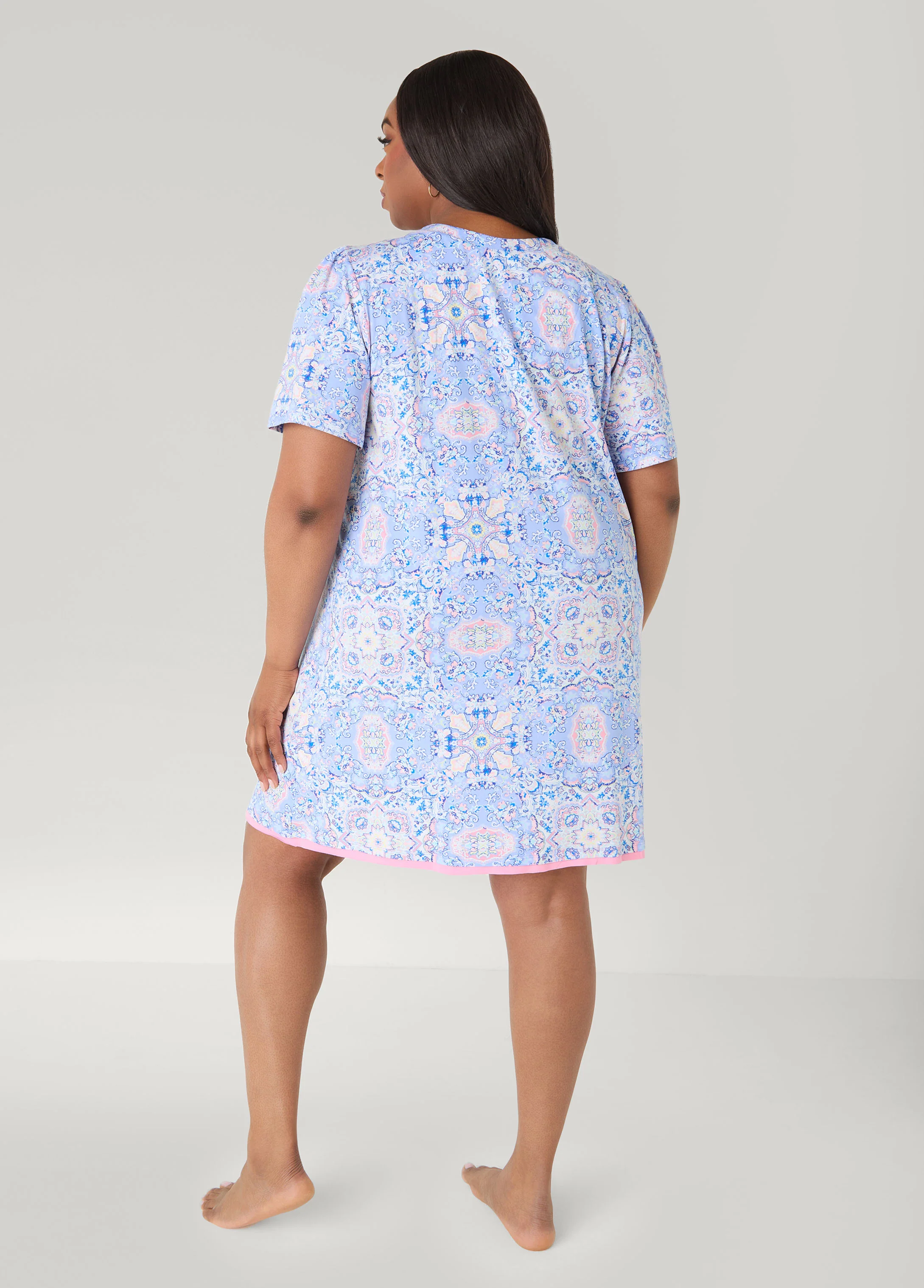 Ellen Tracy Floral Sleepshirt - Image 2