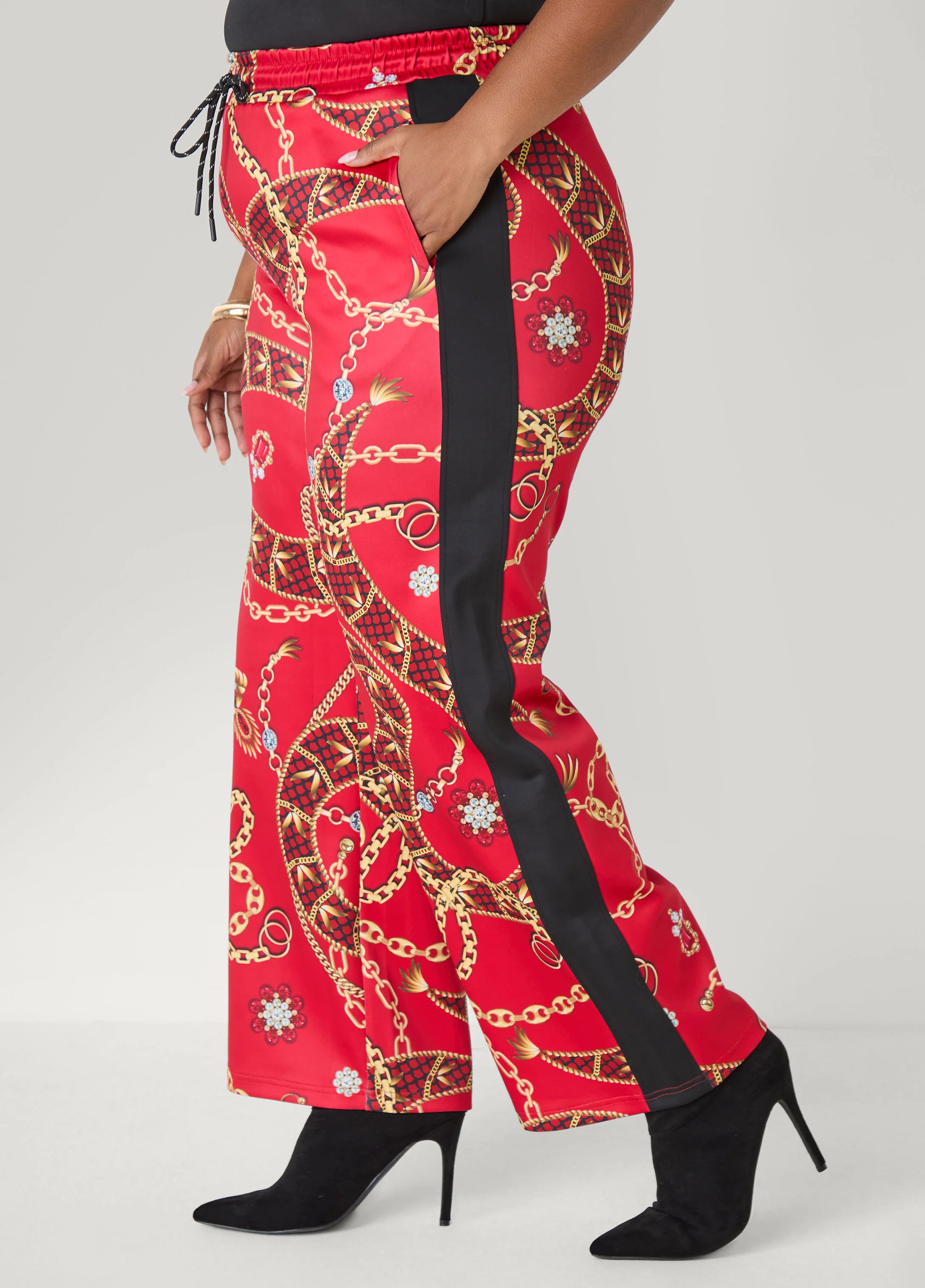 Status Print Track Pants - Image 3