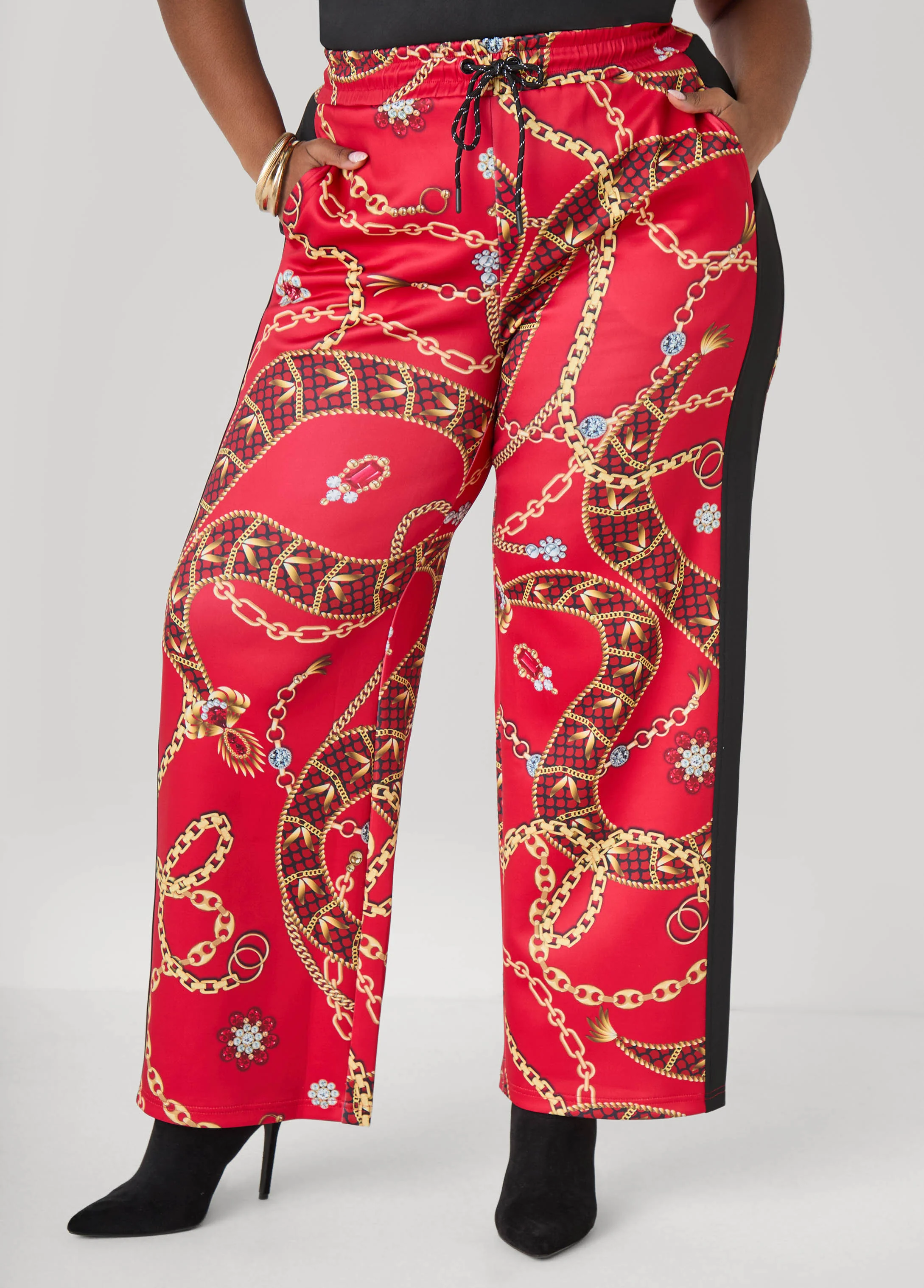 Status Print Track Pants - Image 4