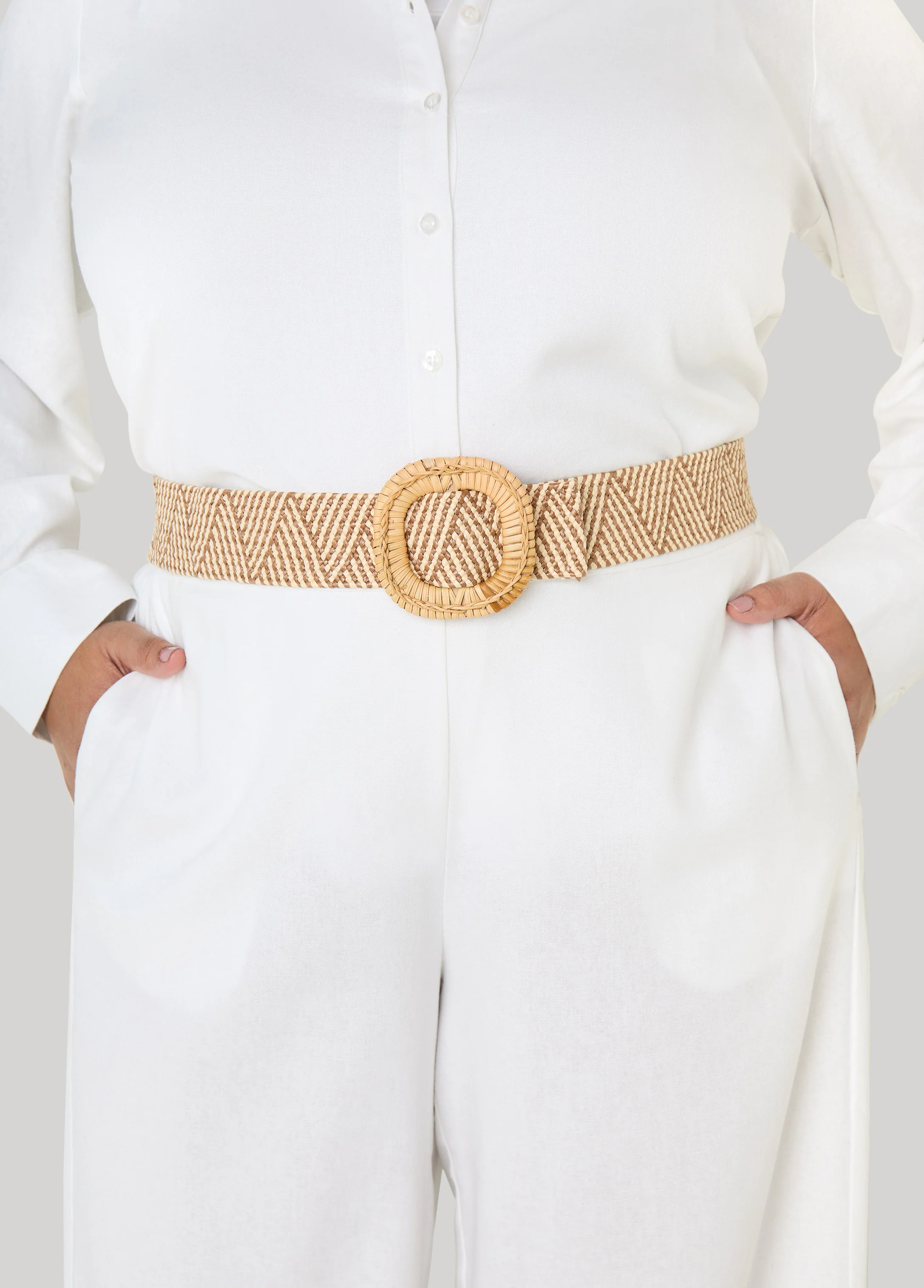 Raffia Stretch Belt - Image 2