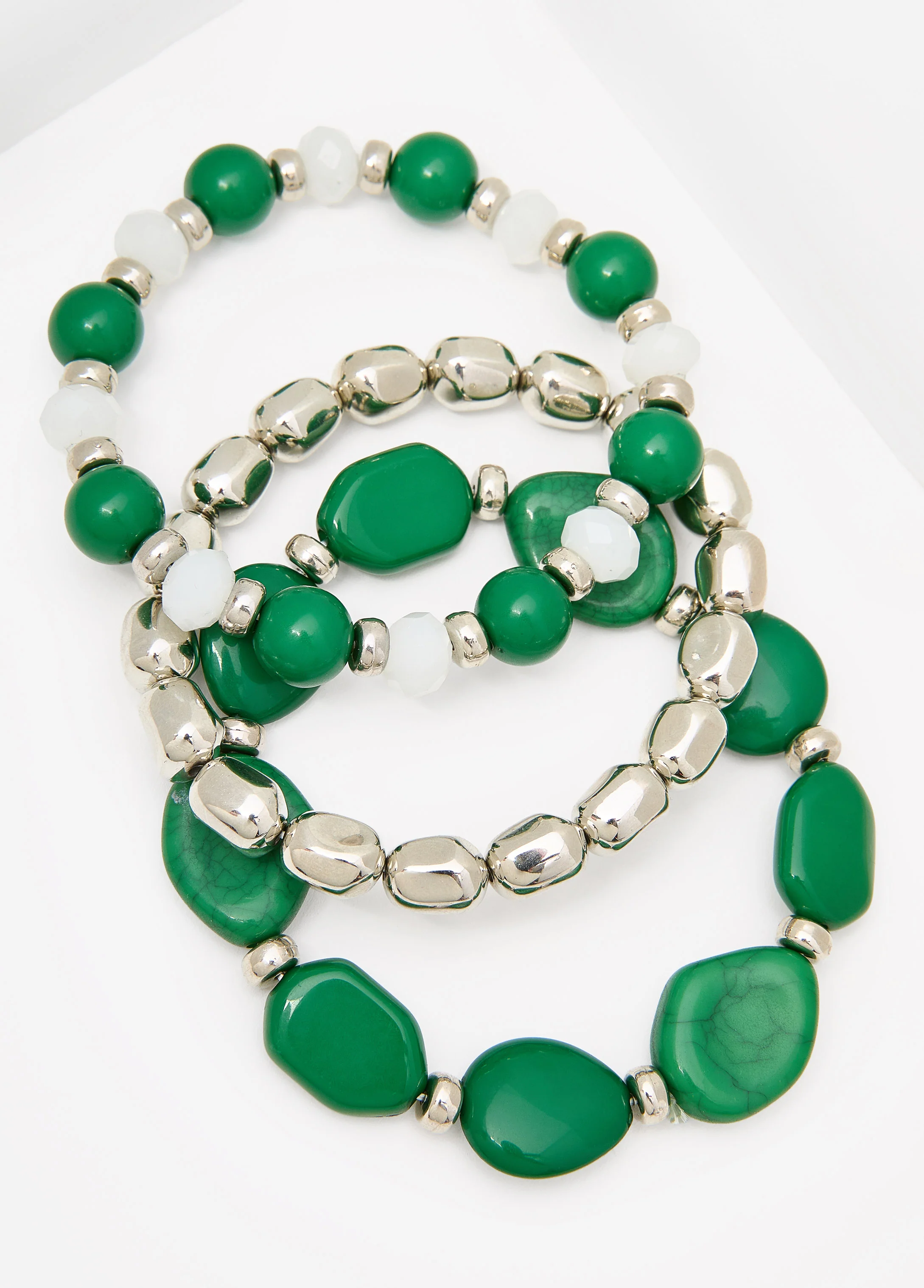 3Pc Stone Bracelet Set - Image 2