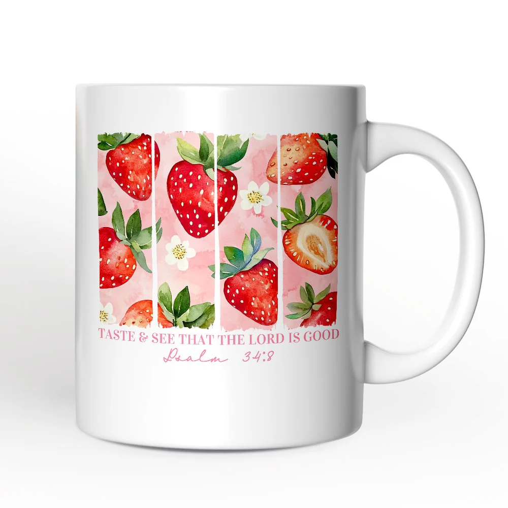 The Lord Is Good Ceramic Mug - Image 2