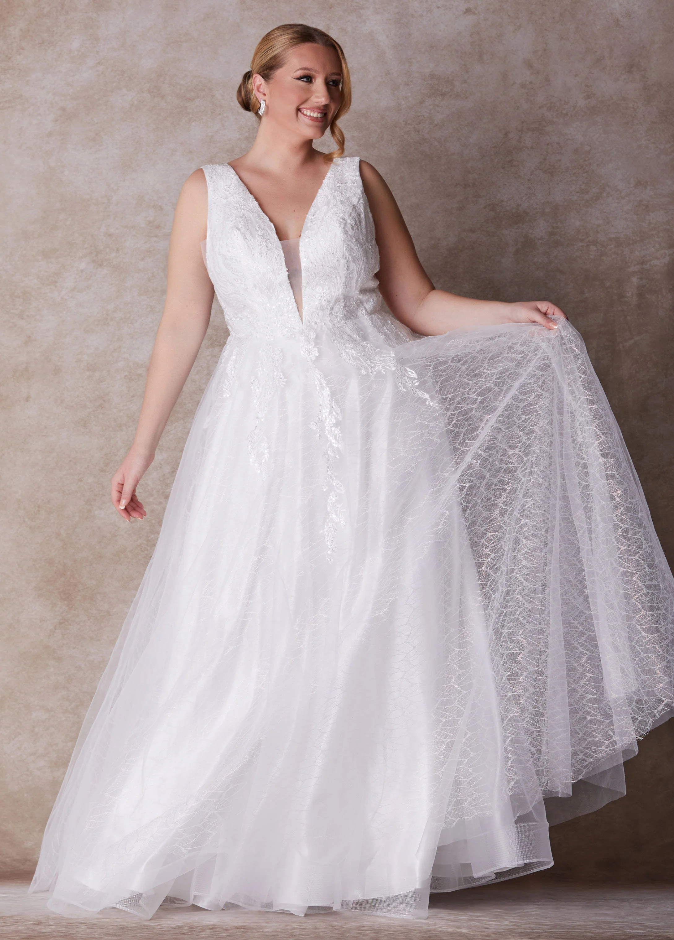 The Alanna Princess Wedding Gown - Image 3