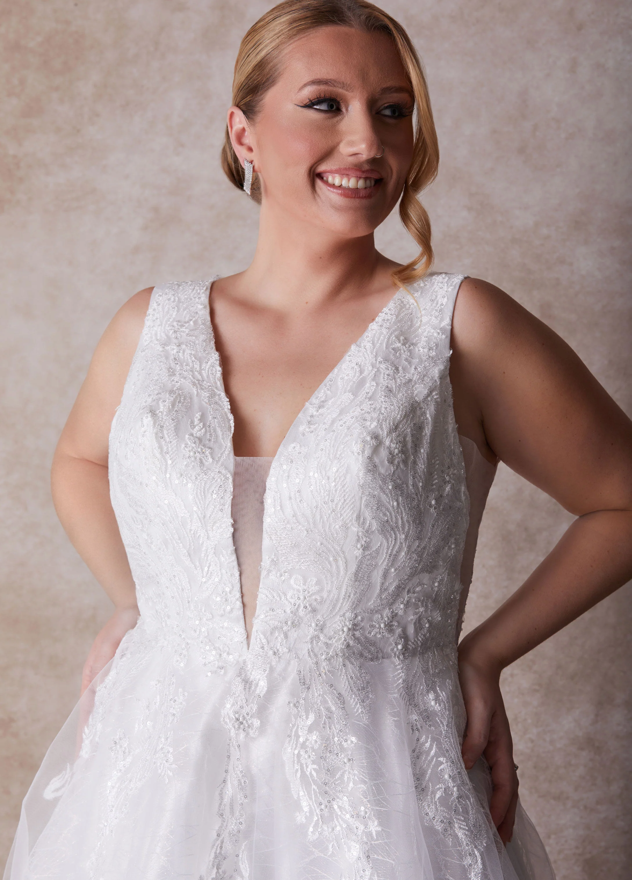 The Alanna Princess Wedding Gown - Image 4