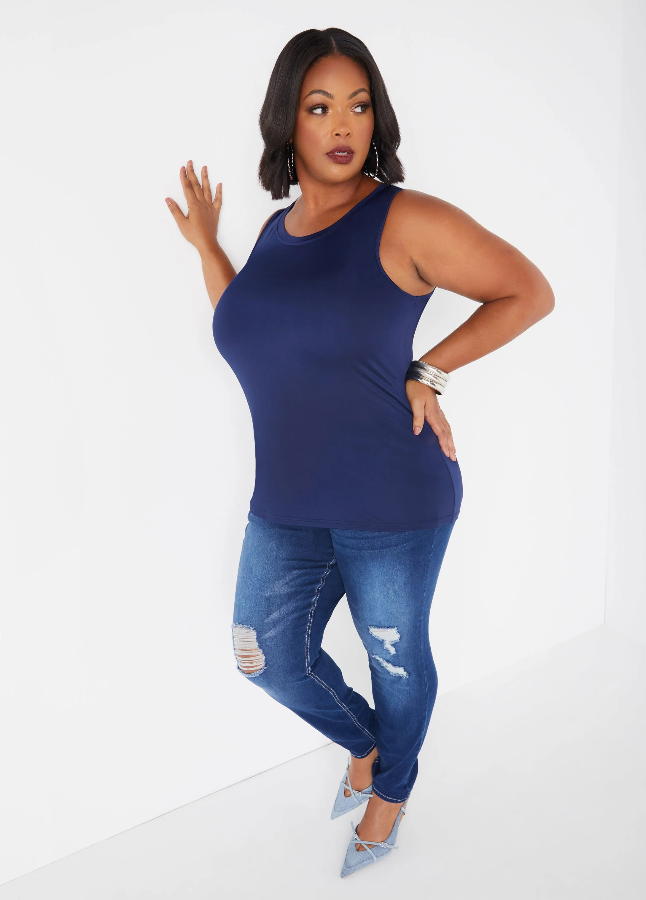 The Basic Knit Cami Top - Image 17