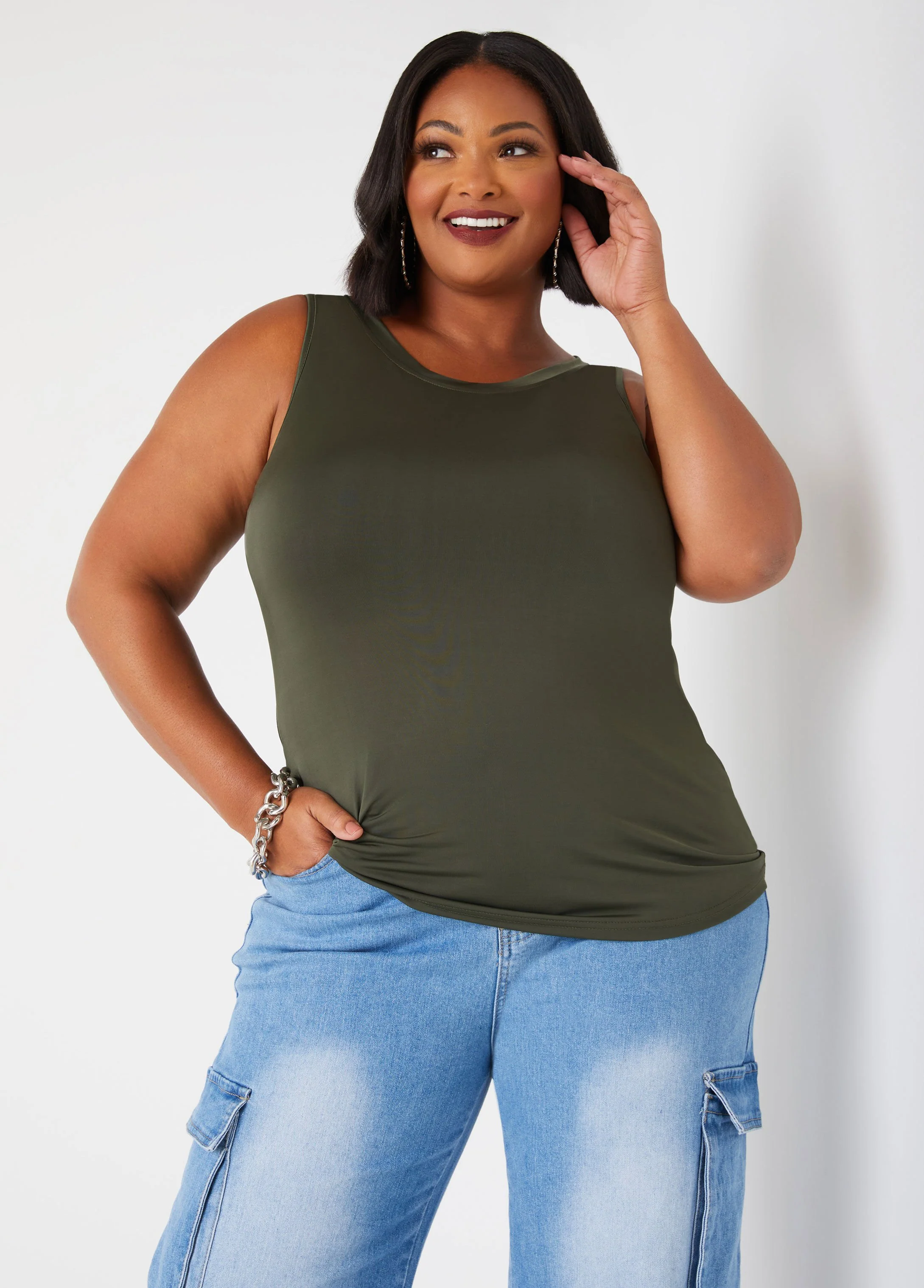 The Basic Knit Cami Top - Image 3