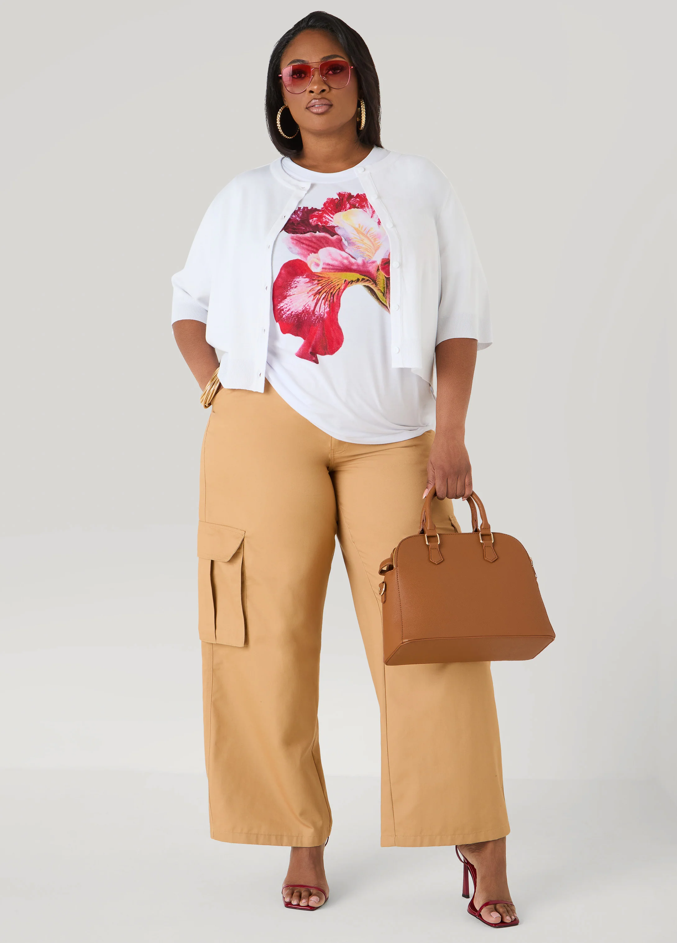 Cargo Wide Leg Pants - Image 3