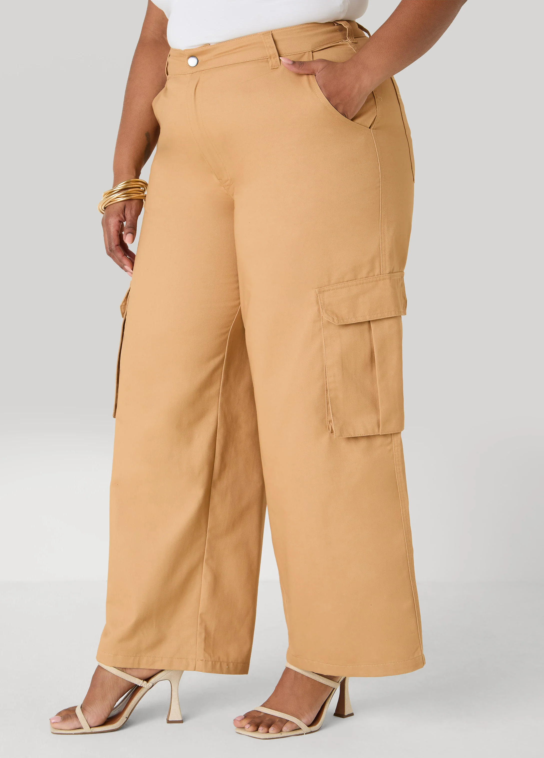 Cargo Wide Leg Pants - Image 4