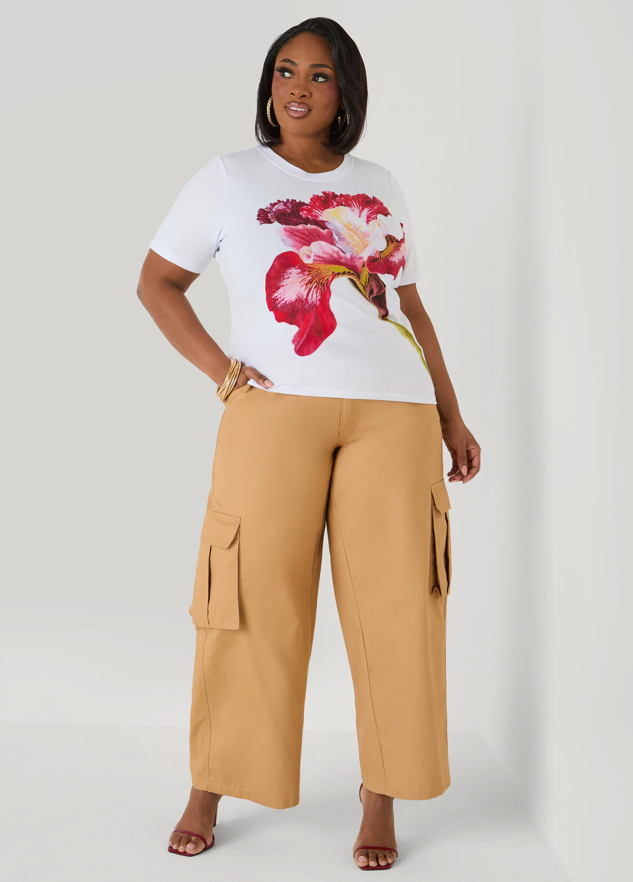 Cargo Wide Leg Pants - Image 5