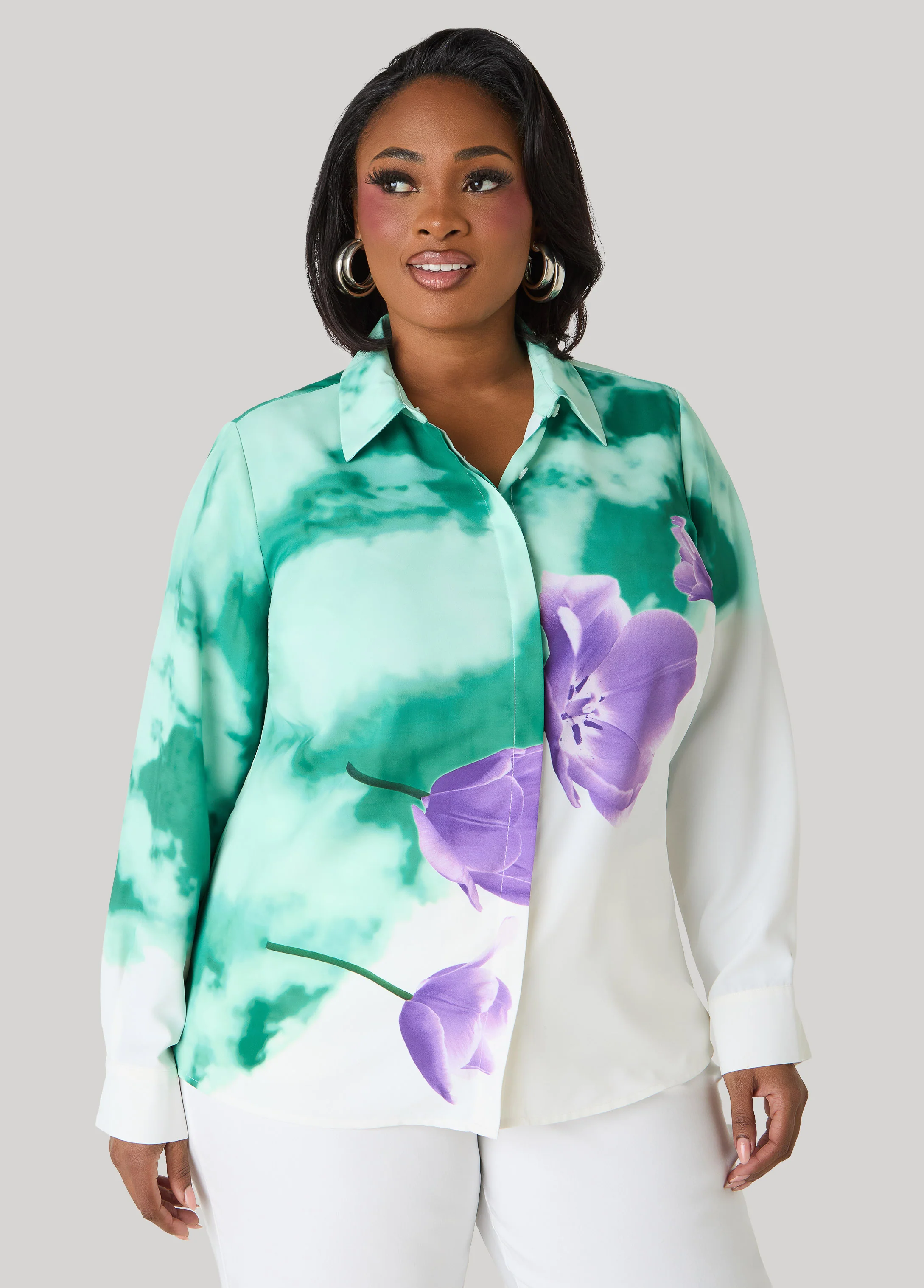 Floral Print Shirt