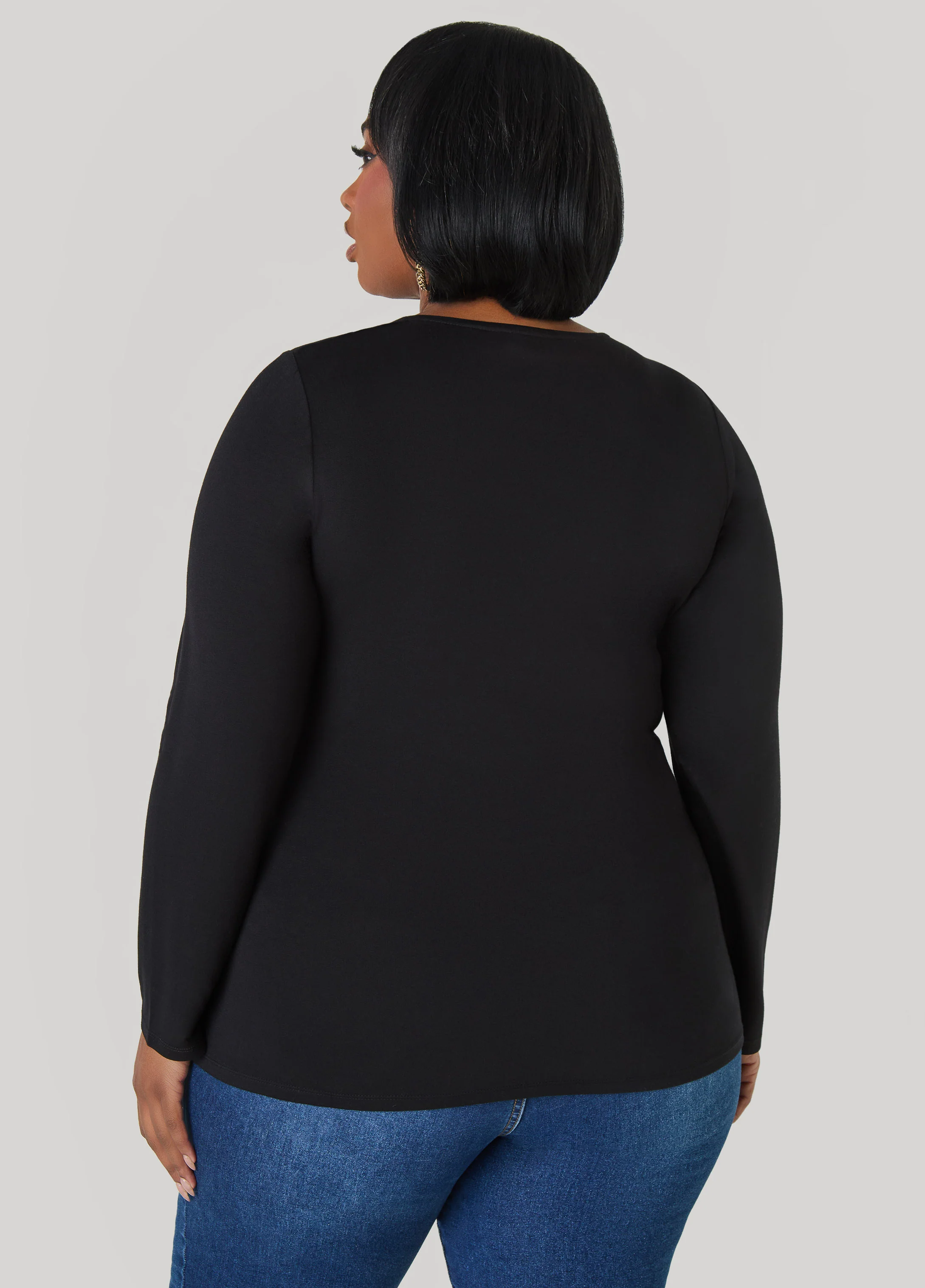 Twist Front Cutout Top - Image 2