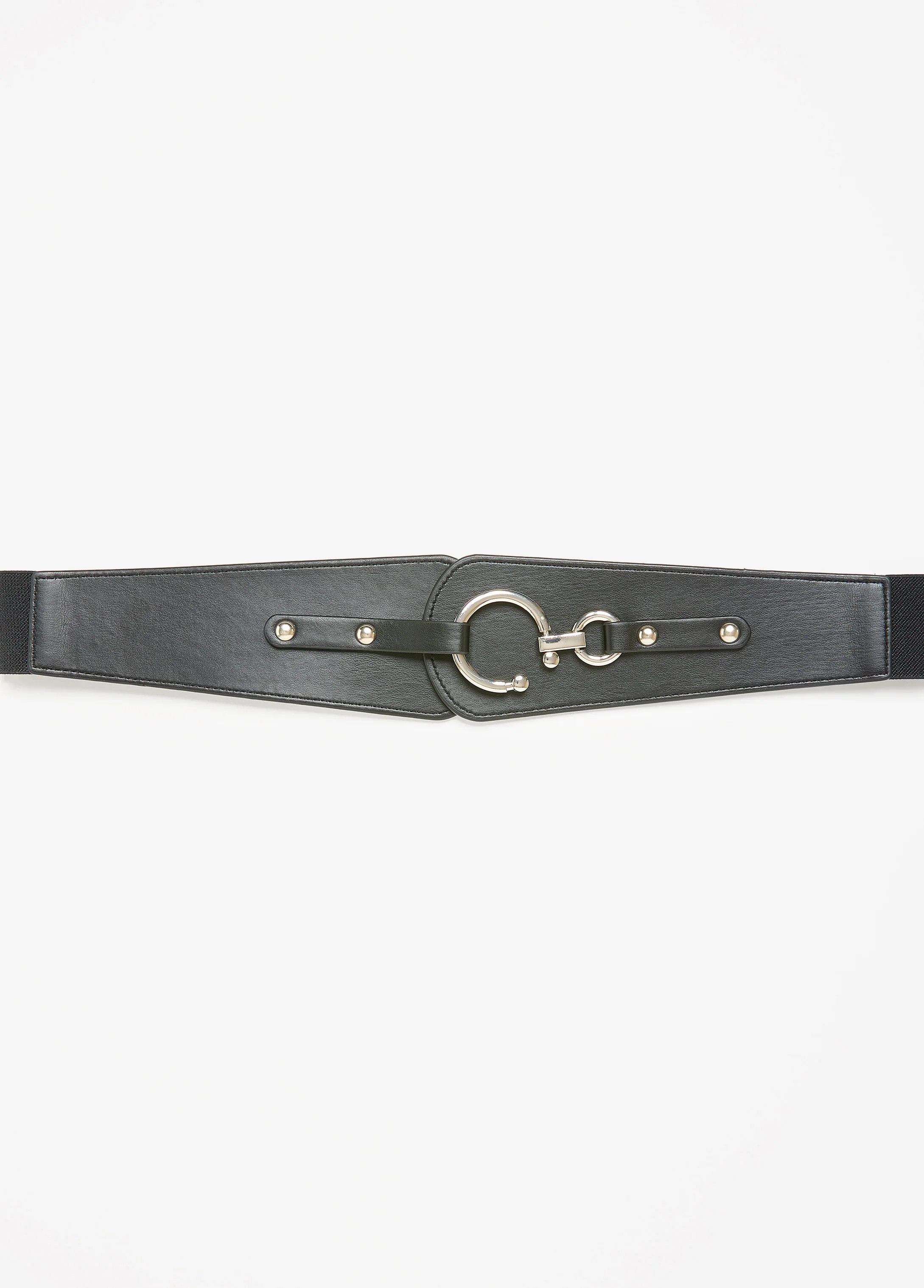 Bull Ring Buckle Stretch Belt - Image 3