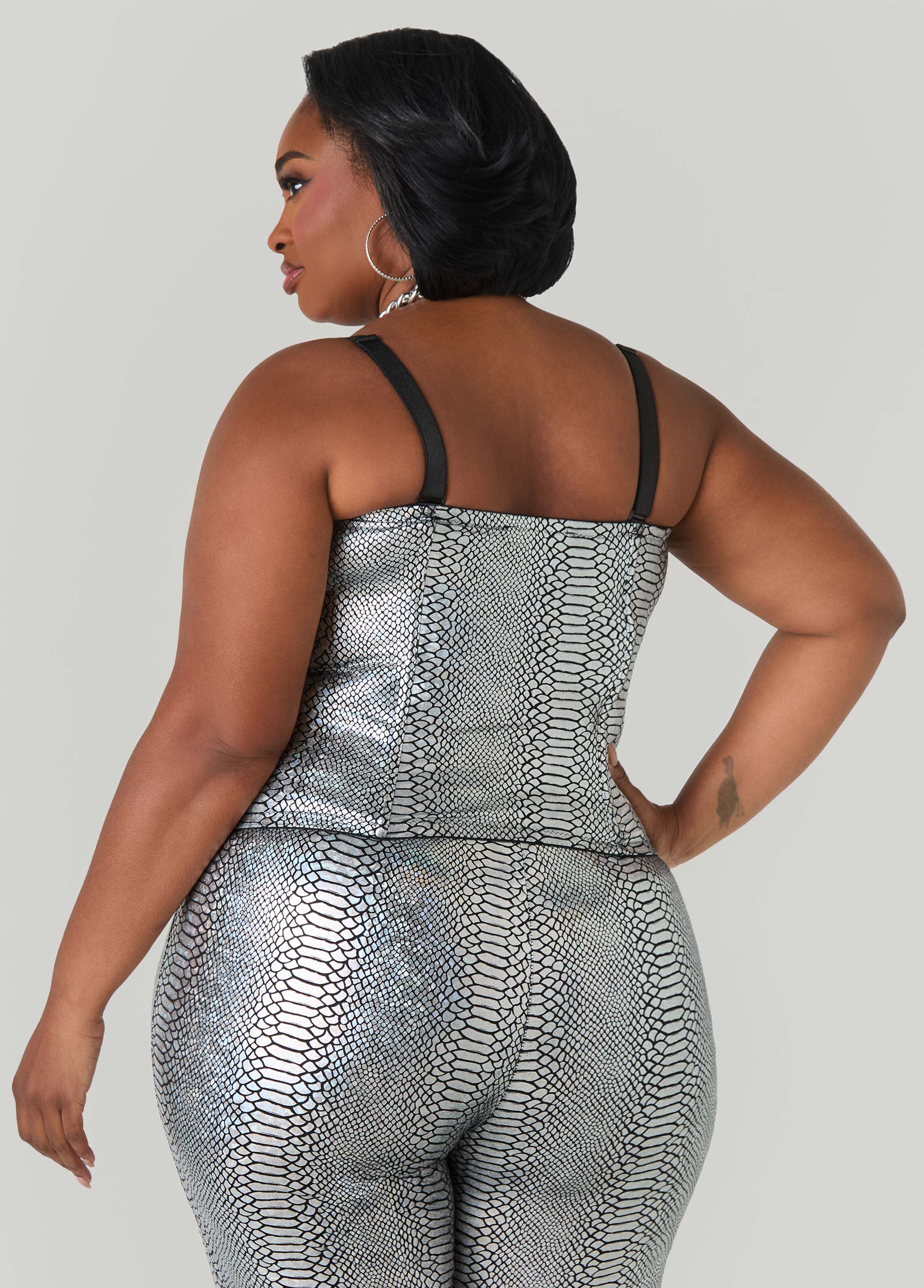 Lizard Print Bustier - Image 2