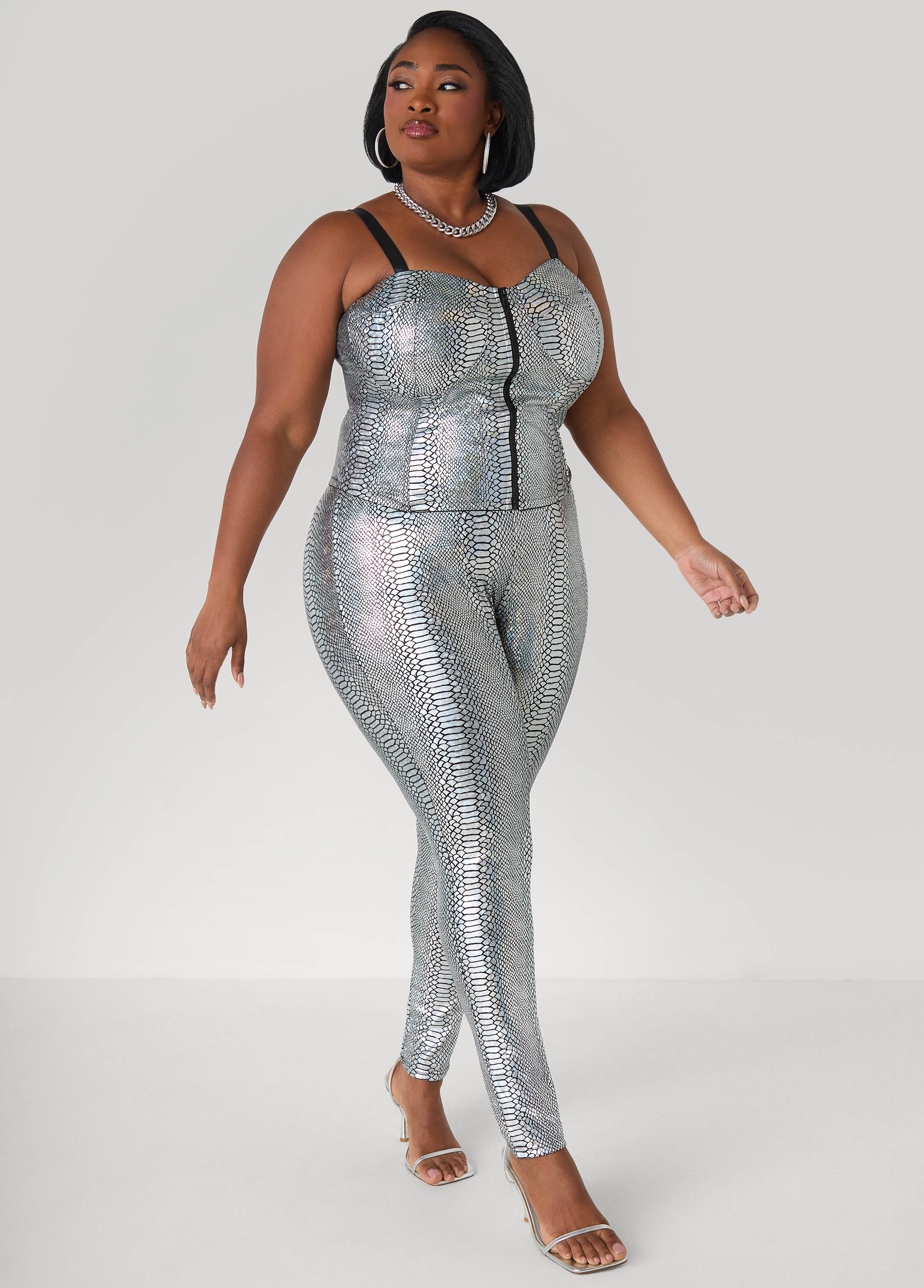 Lizard Print Bustier - Image 3