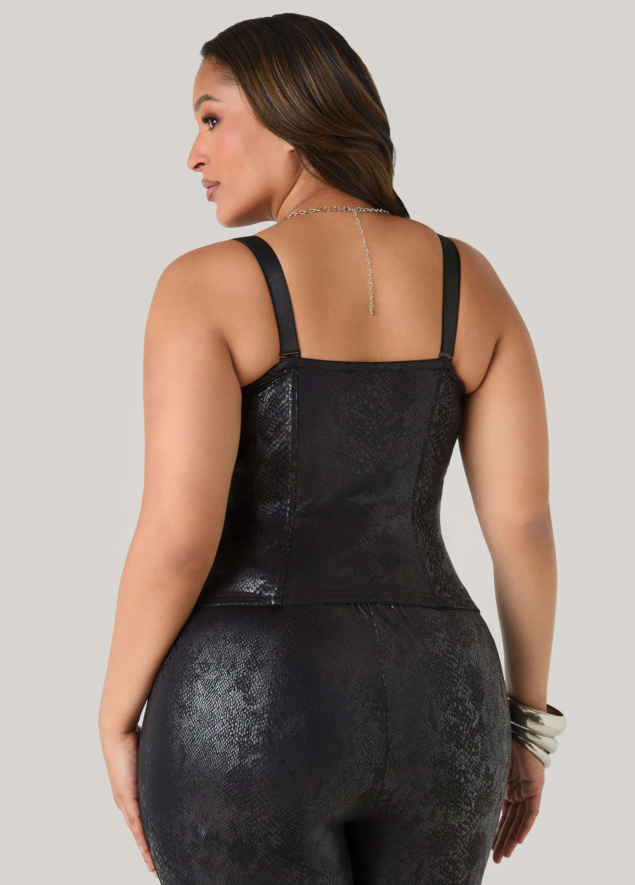 Lizard Print Bustier - Image 6